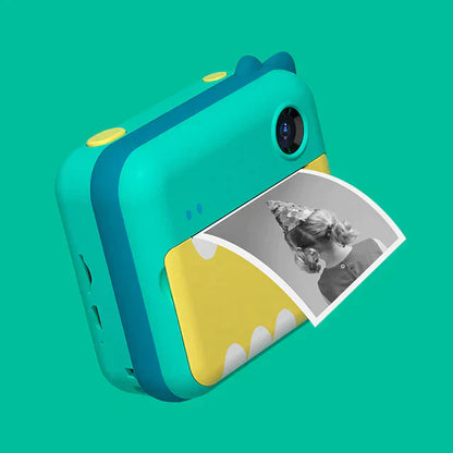 Children's Instant Print HD Camera – Dual 1080p & Fun Design